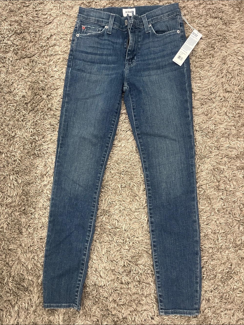 Hudson Jeans Dark Wash Skinny Jeans